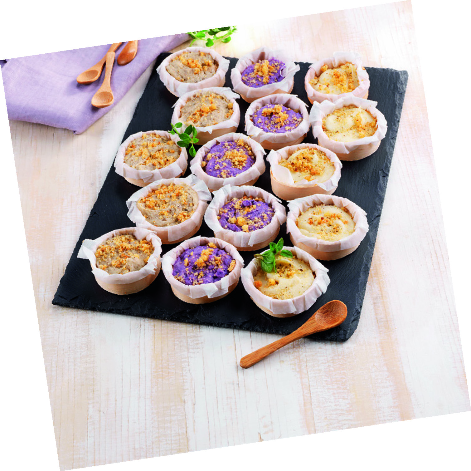 15 MINI-PARMENTIERS ASSORTIS