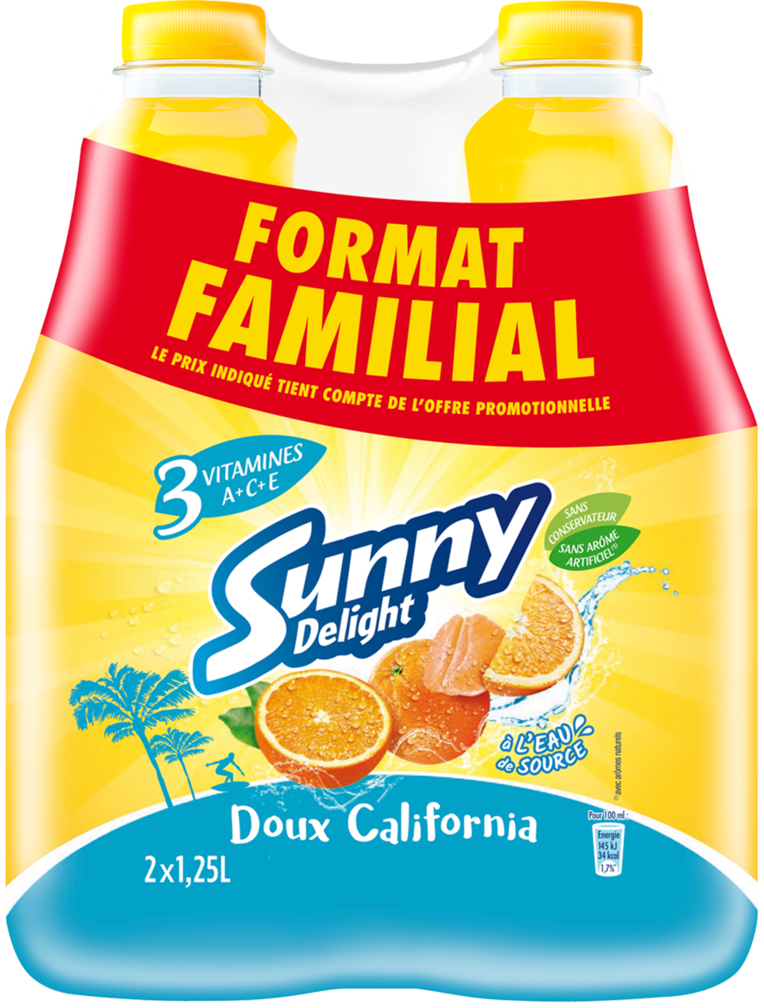 Jus doux California Format Familial