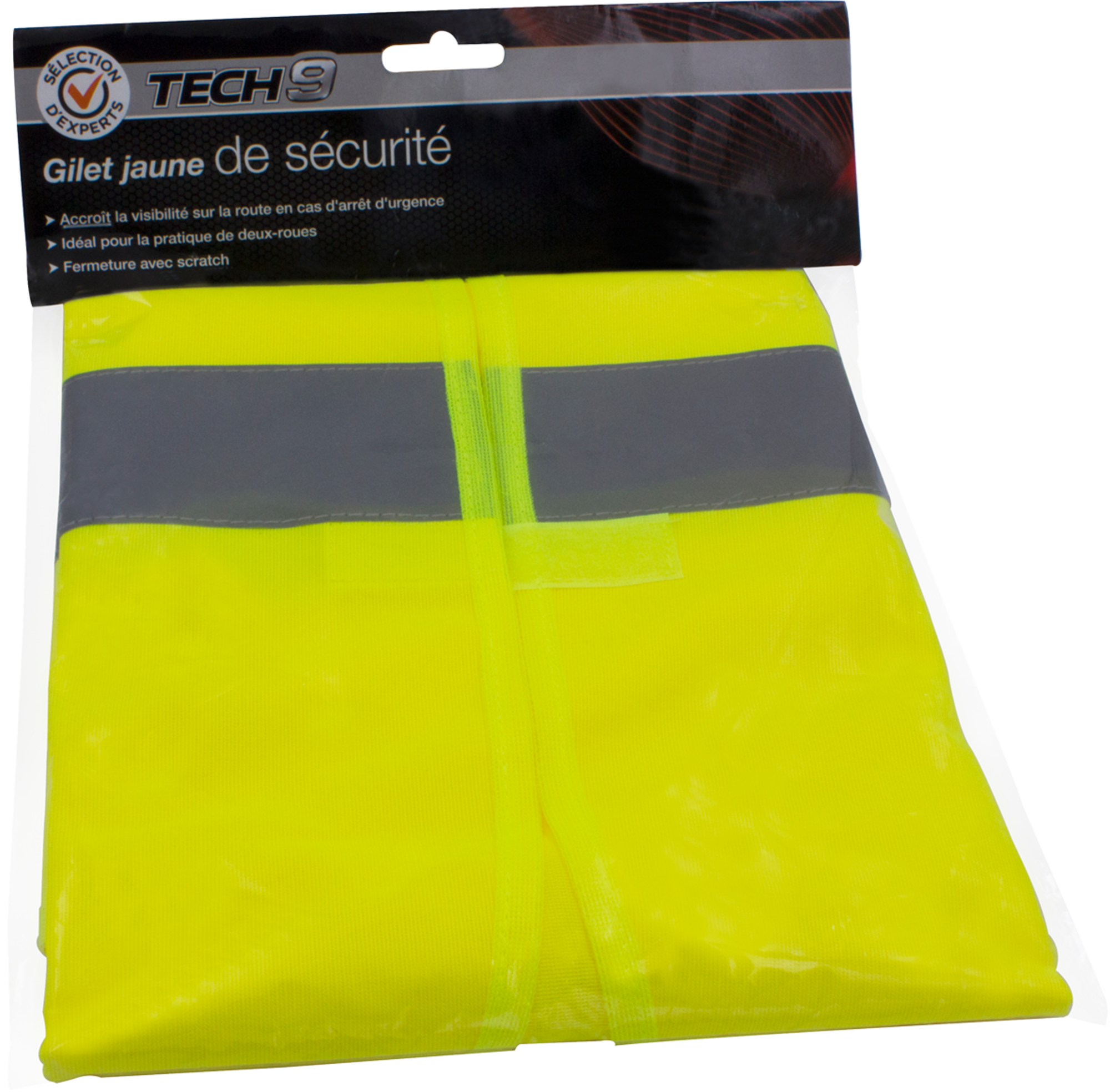 GILET JAUNE DE SÉCURITÉ