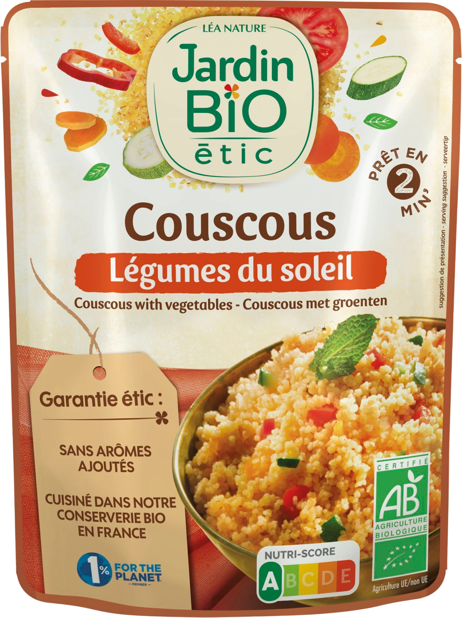PLAT CUISINÉ BIO