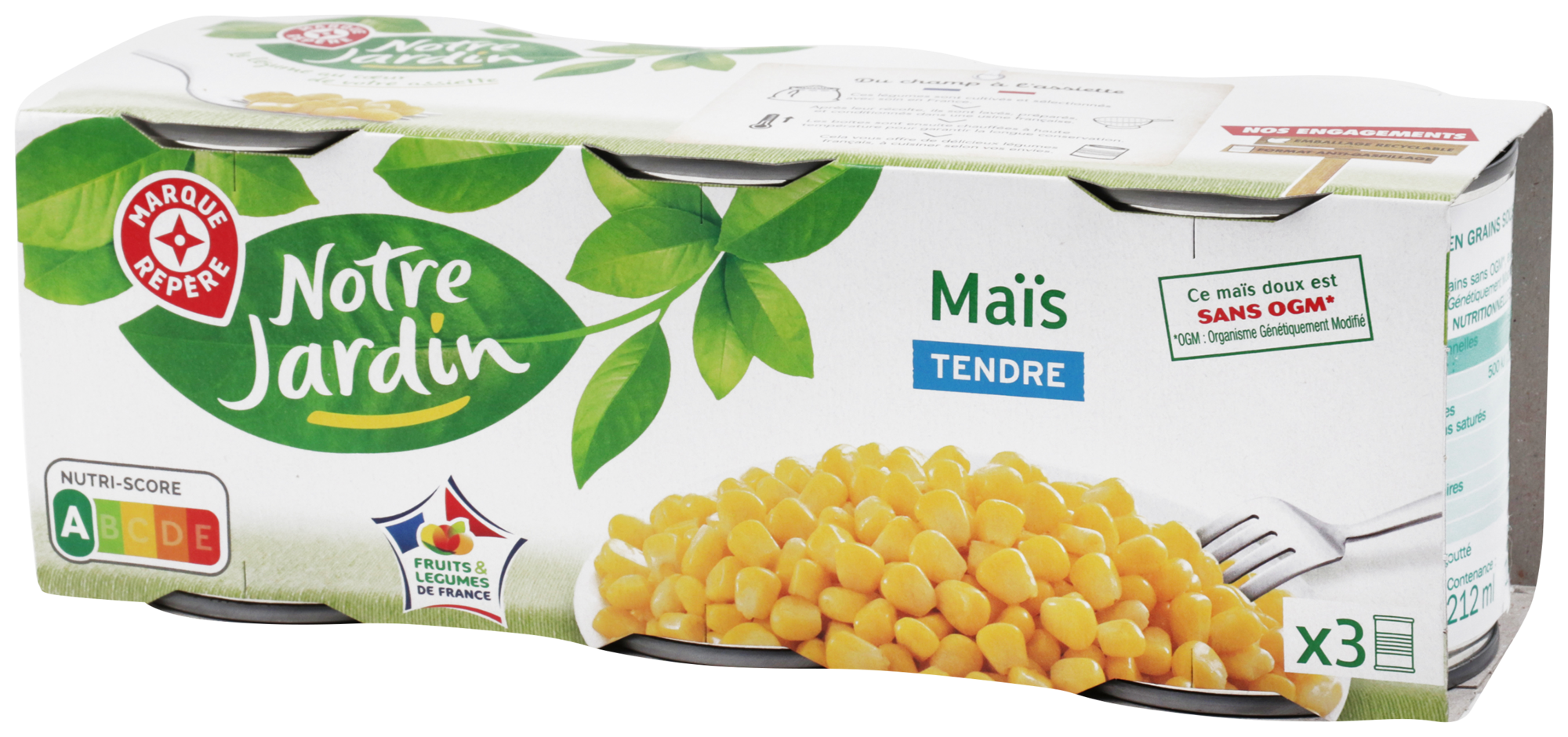 Maïs Tendre 3X140g
