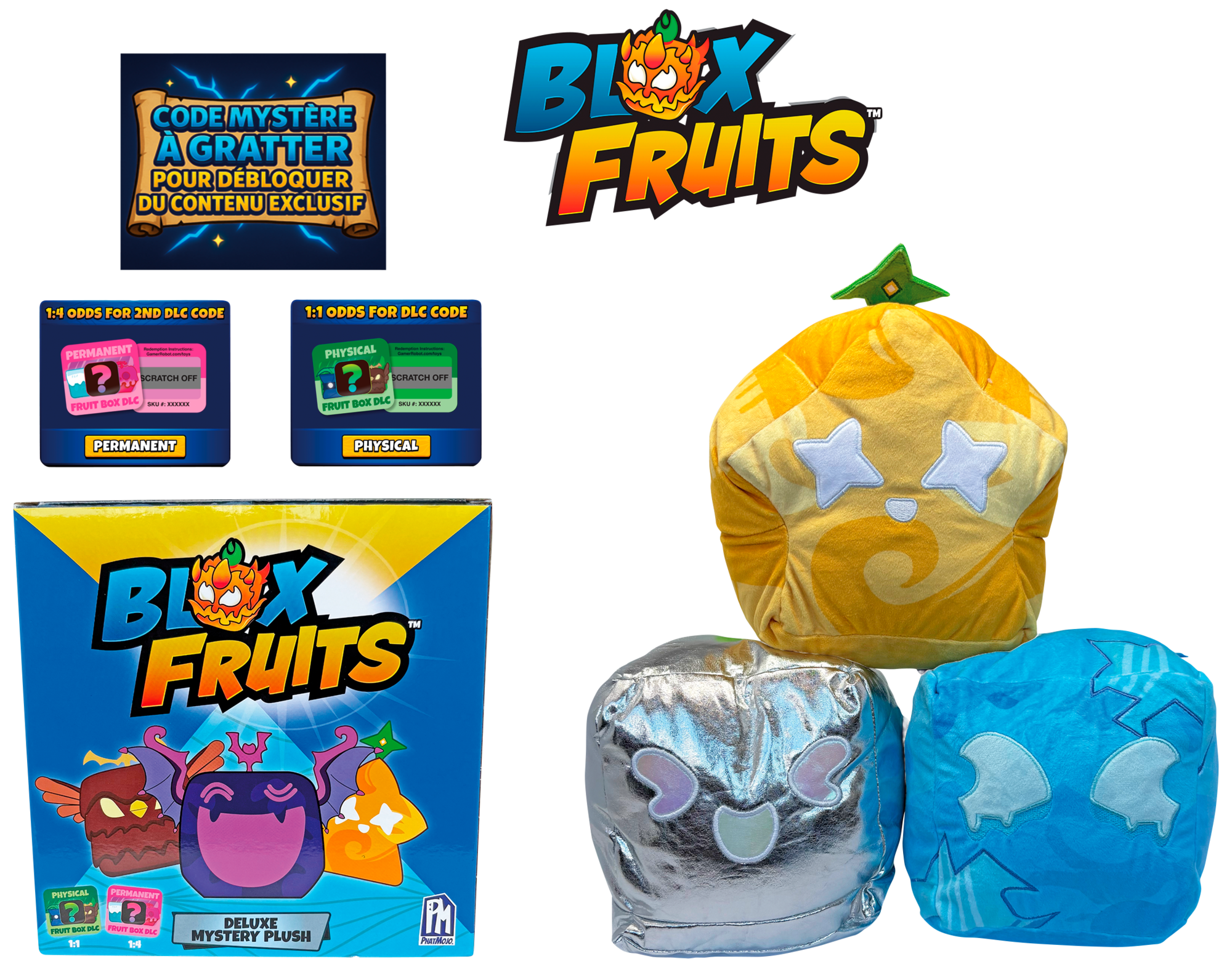 PELUCHE MYSTÈRE BLOX FRUITS ROBLOX