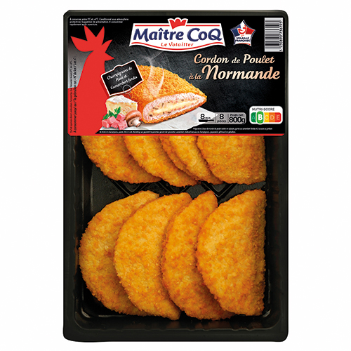 CORDON DE POULET À LA NORMANDE