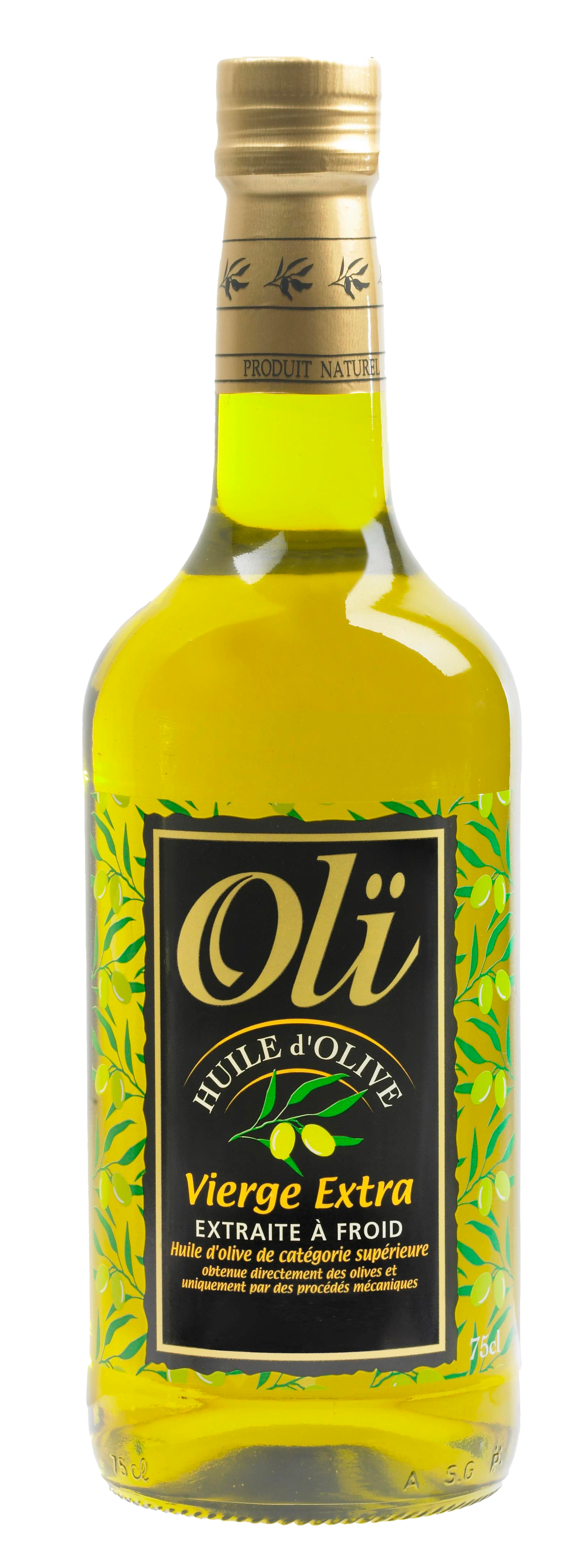 HUILE D'OLIVE VIERGE EXTRA EXTRAITE À FROID