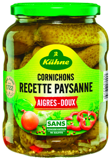 CORNICHONS AIGRES-DOUX