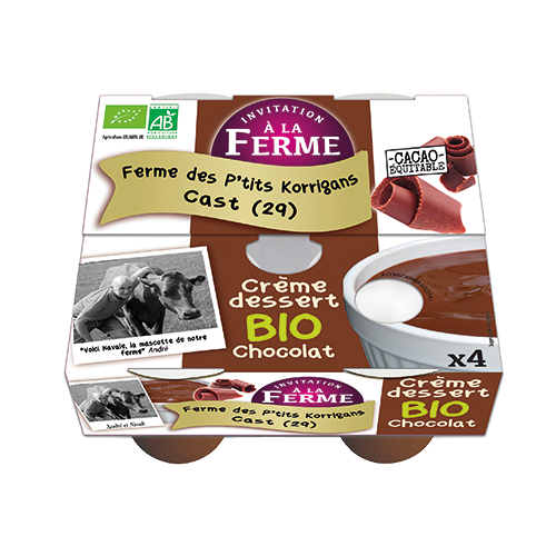 CRÈME DESSERT BIO CHOCOLAT