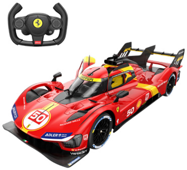 VOITURE RADIOCOMMANDÉE FERRARI 499P/VOITURE RADIOCOMMANDÉE B.M.W HYBRIDE V8