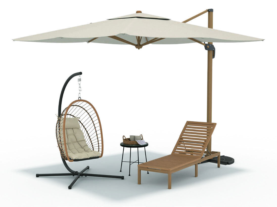 PARASOL EXCENTRÉ RECTANGULAIRE(2)