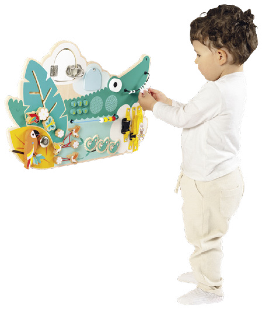 PANNEAU D'ACTIVITÉS ANIMAUX DE LA JUNGLE