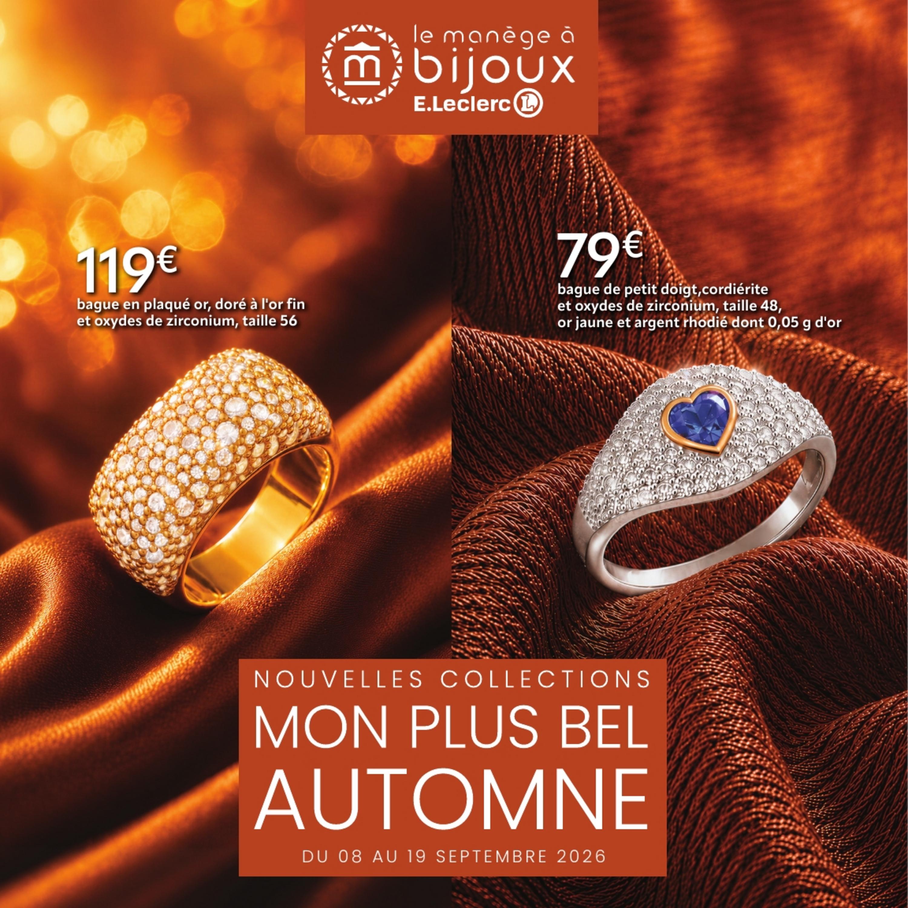 CATALOGUE: Bijoux, mon bel automne - Feuilletez le catalogue