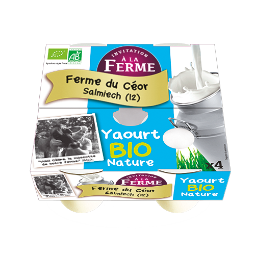 YAOURT NATURE X4 BIO