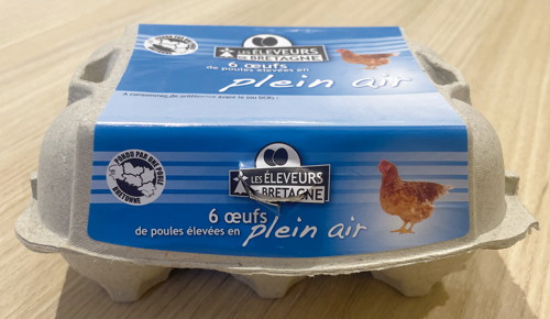 ŒUFS PLEIN AIR X6