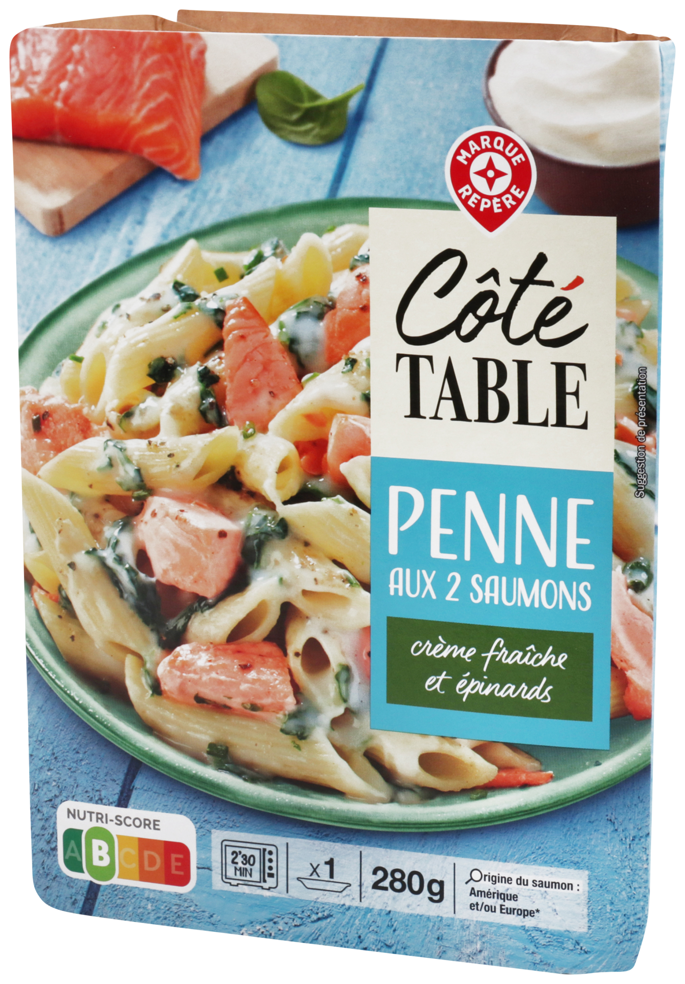 PENNE AUX 2 SAUMONS