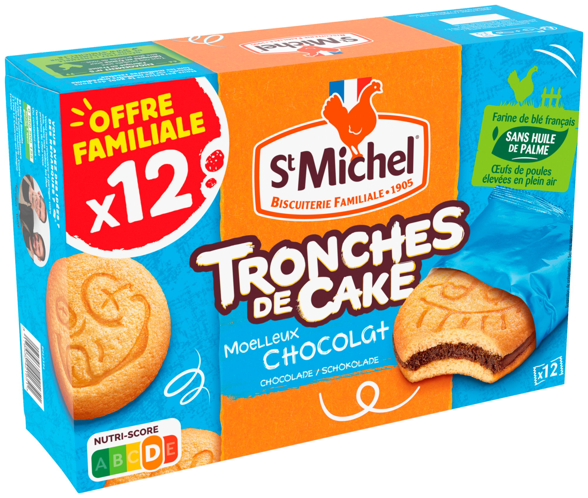 TRONCHES DE CAKE
