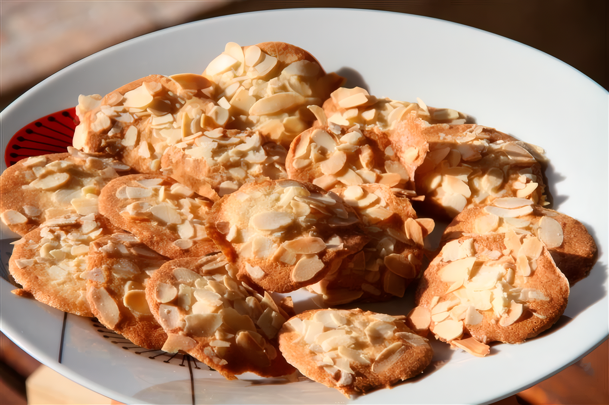 Tuiles pâtissières aux amandes pur beurre