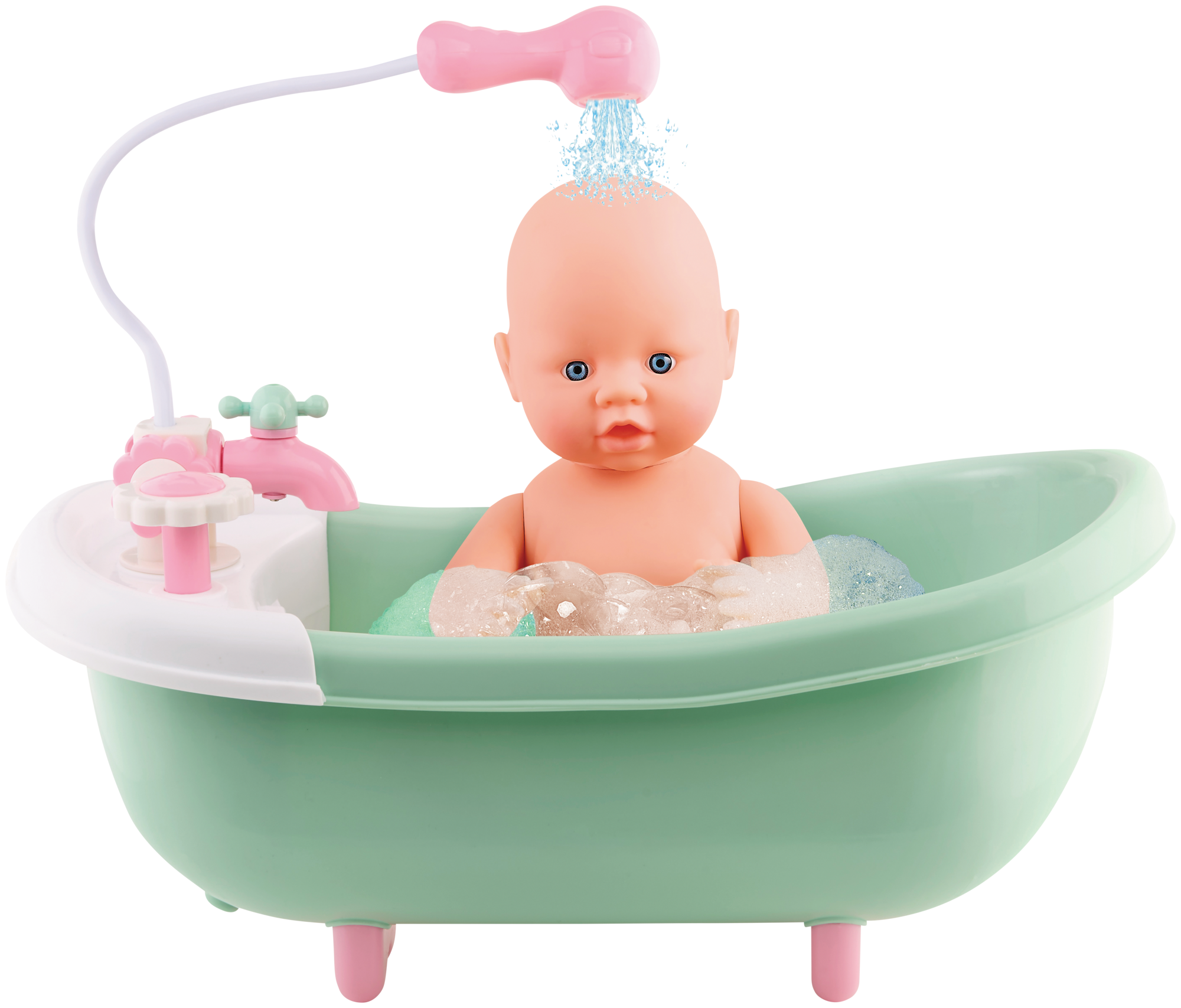 Manon prend son bain