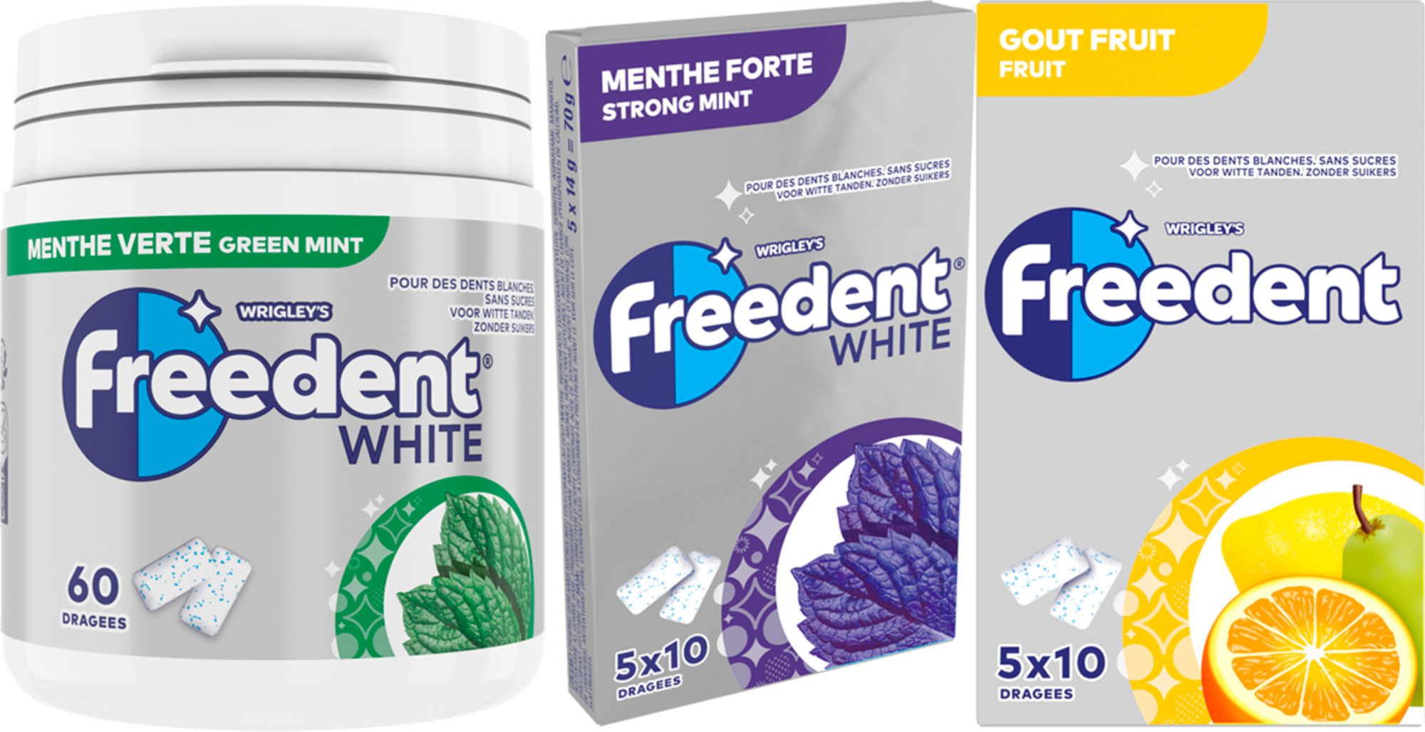 SUR LES PRODUITS PRÉSENTS EN MAGASIN DE LA GAMME "FREEDENT"