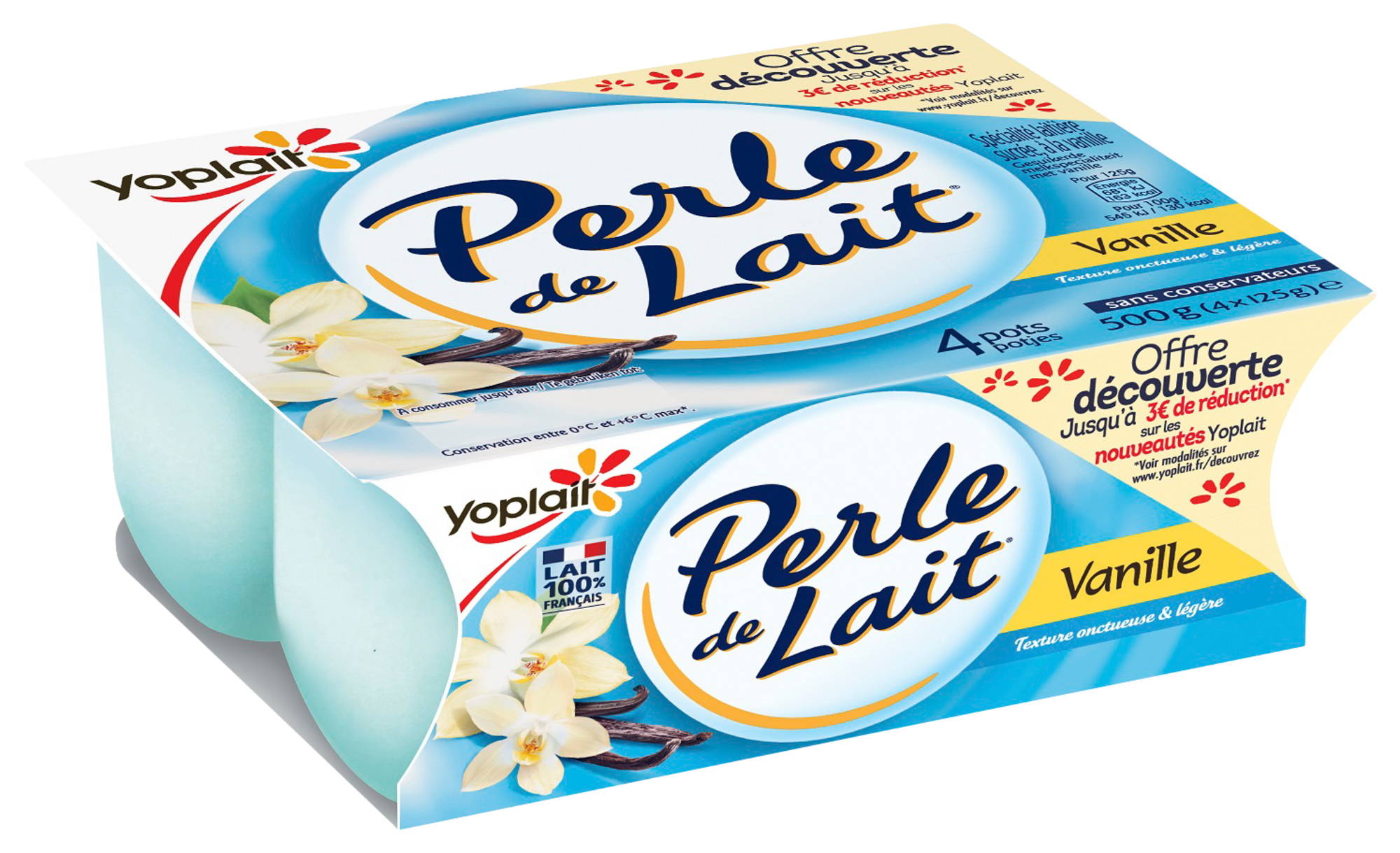 Perle de Lait Saveur Vanille Offre Découverte