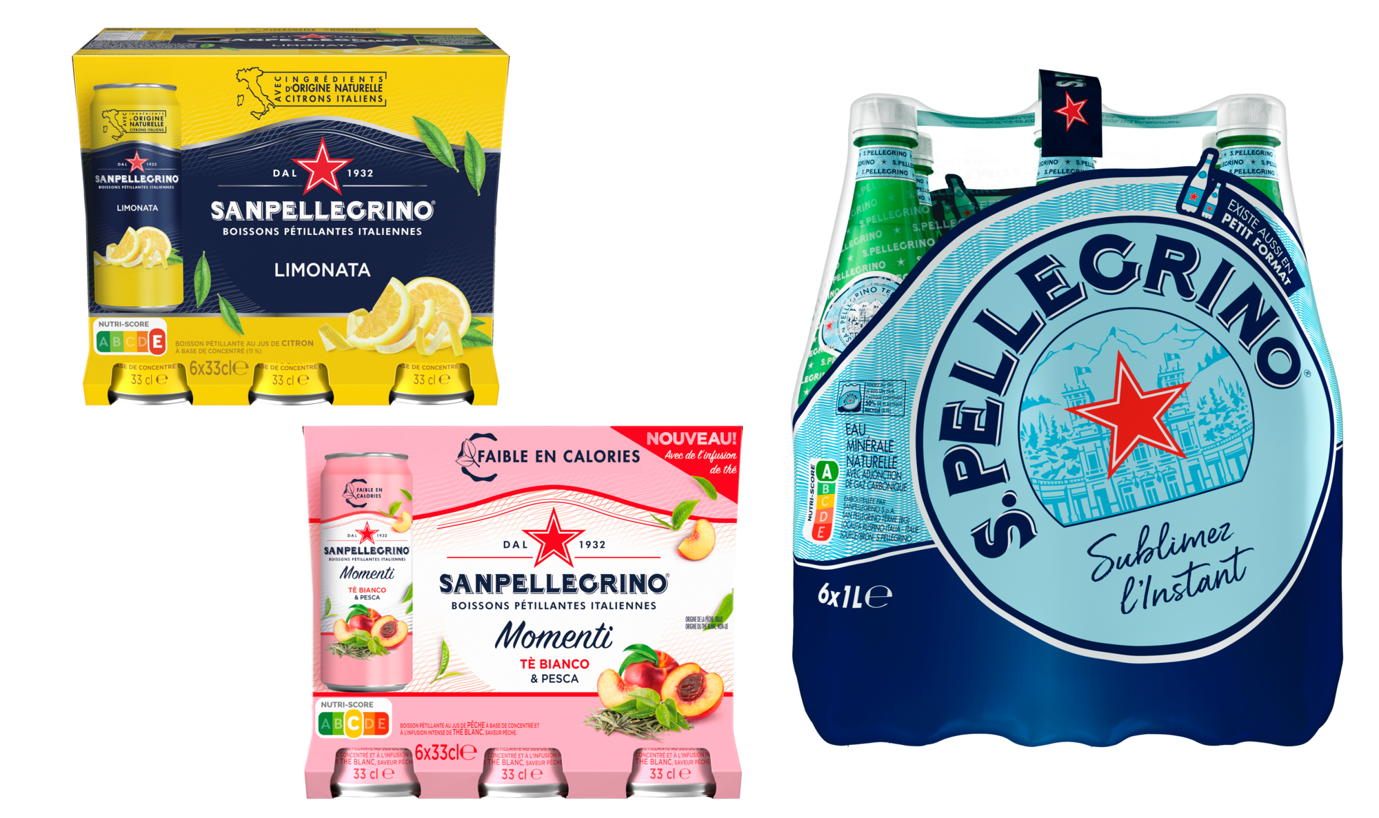 SUR LES PRODUITS PRÉSENTS EN MAGASIN DE LA GAMME "SAN PELLEGRINO".