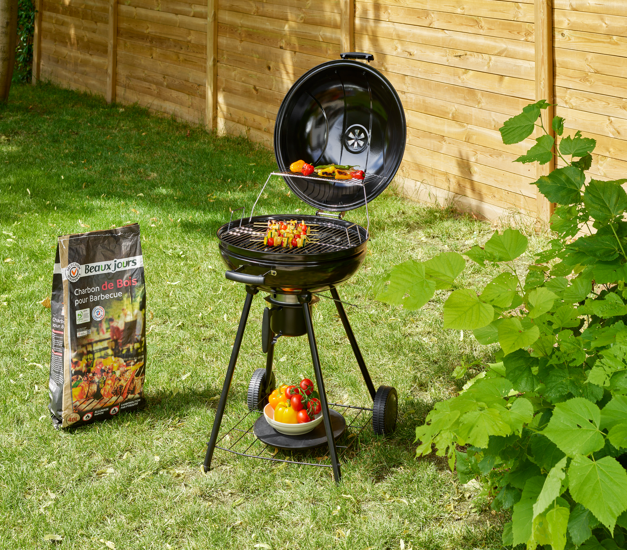 BARBECUE BOULE "BEAUX JOURS"