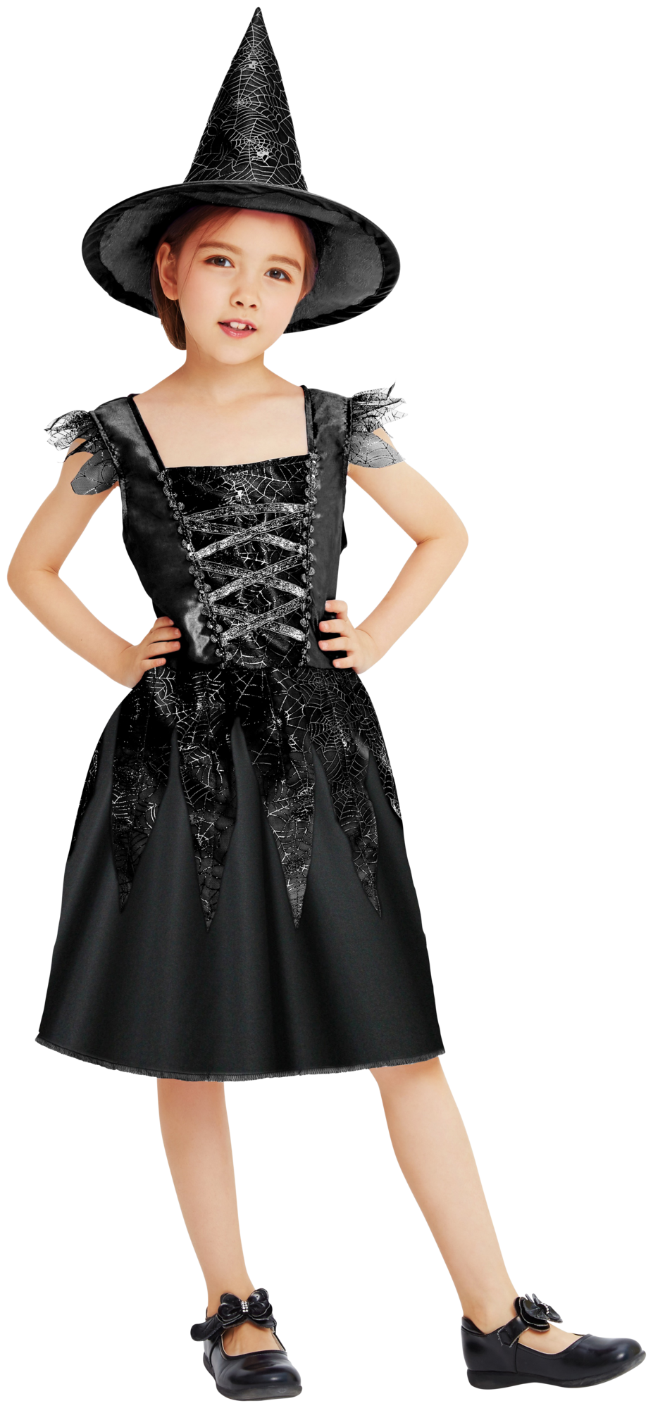 Déguisement enfant sorcière araignée