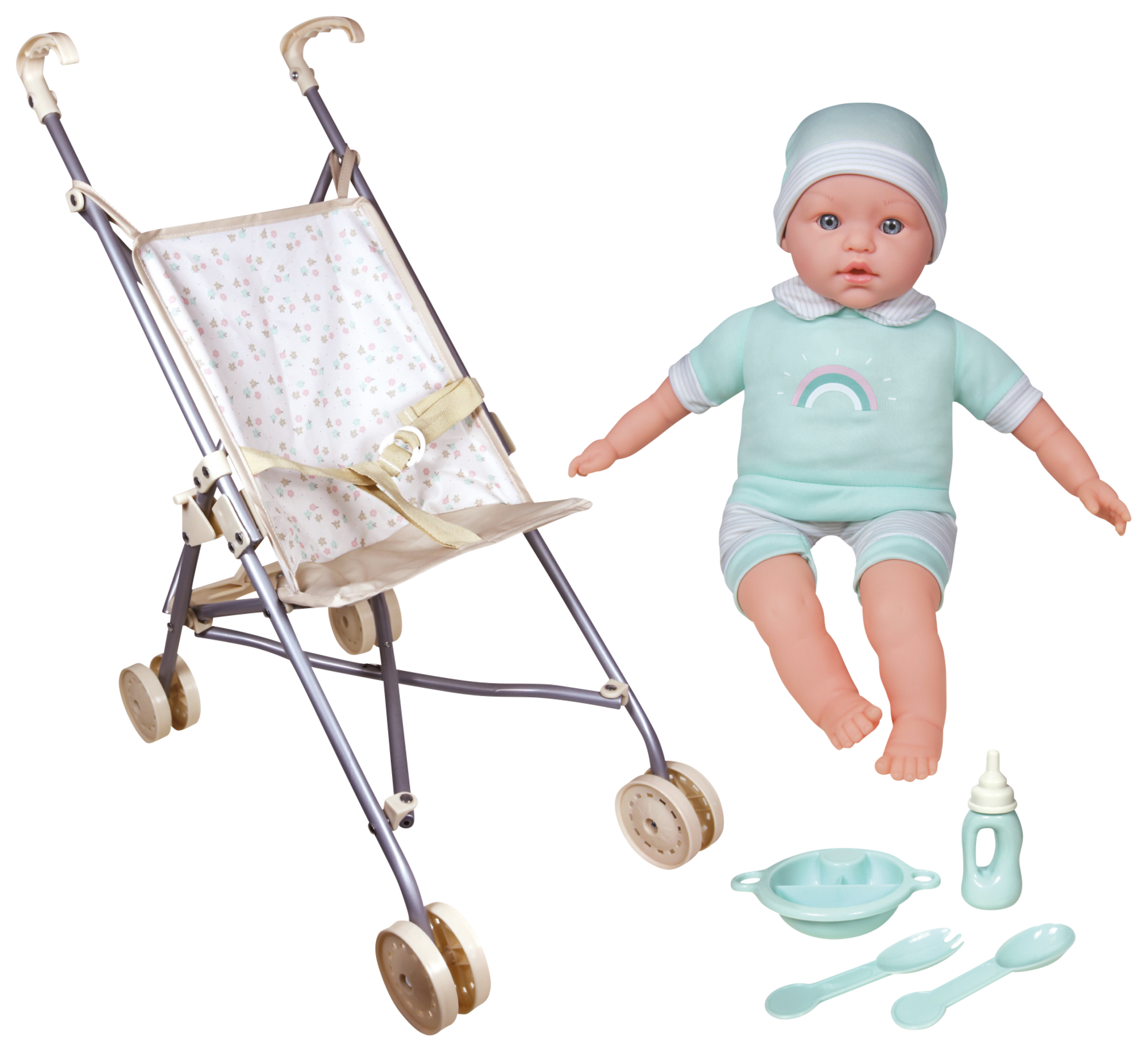 5. MANON POUSSETTE CANNE ET SON SET REPAS