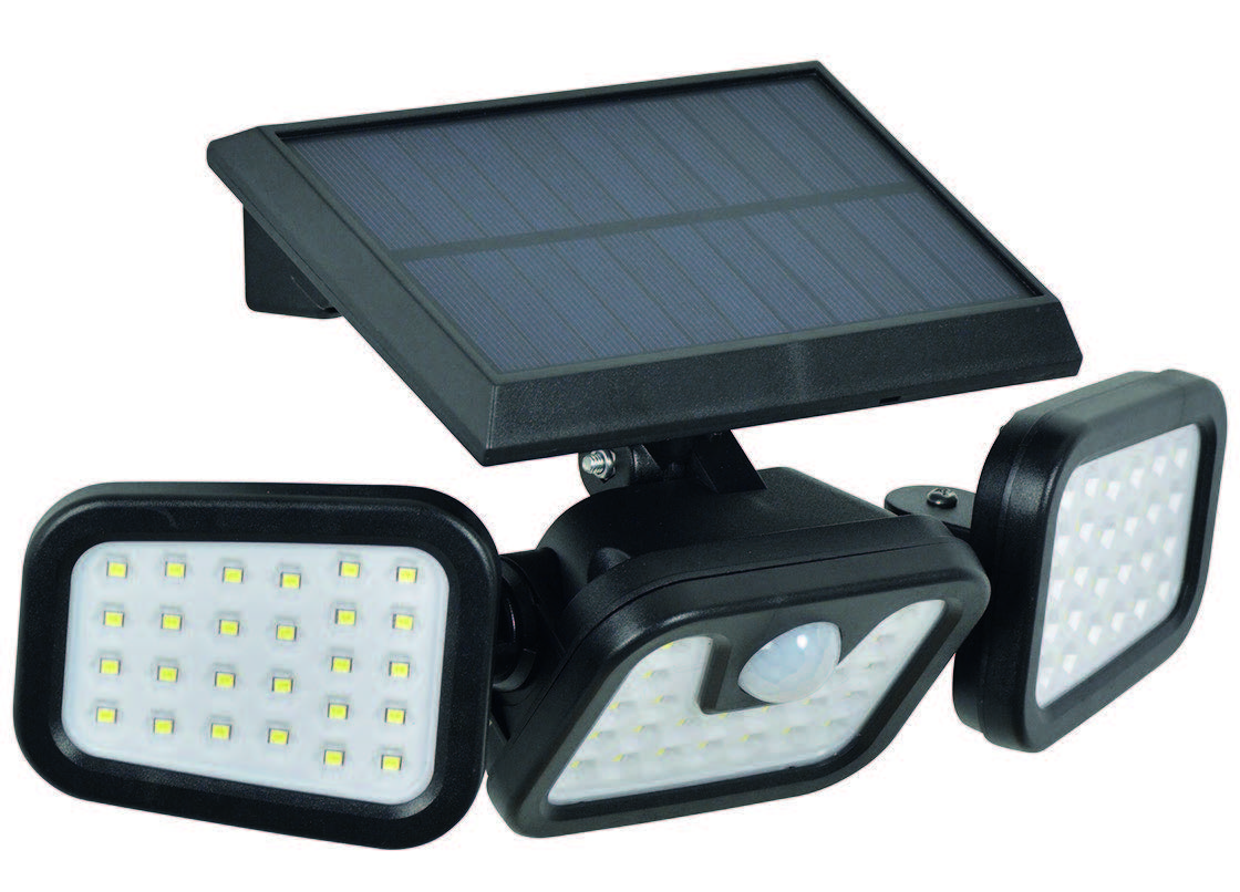 APPLIQUE LED SOLAIRE AVEC DÉTECTEUR DE PRÉSENCE
