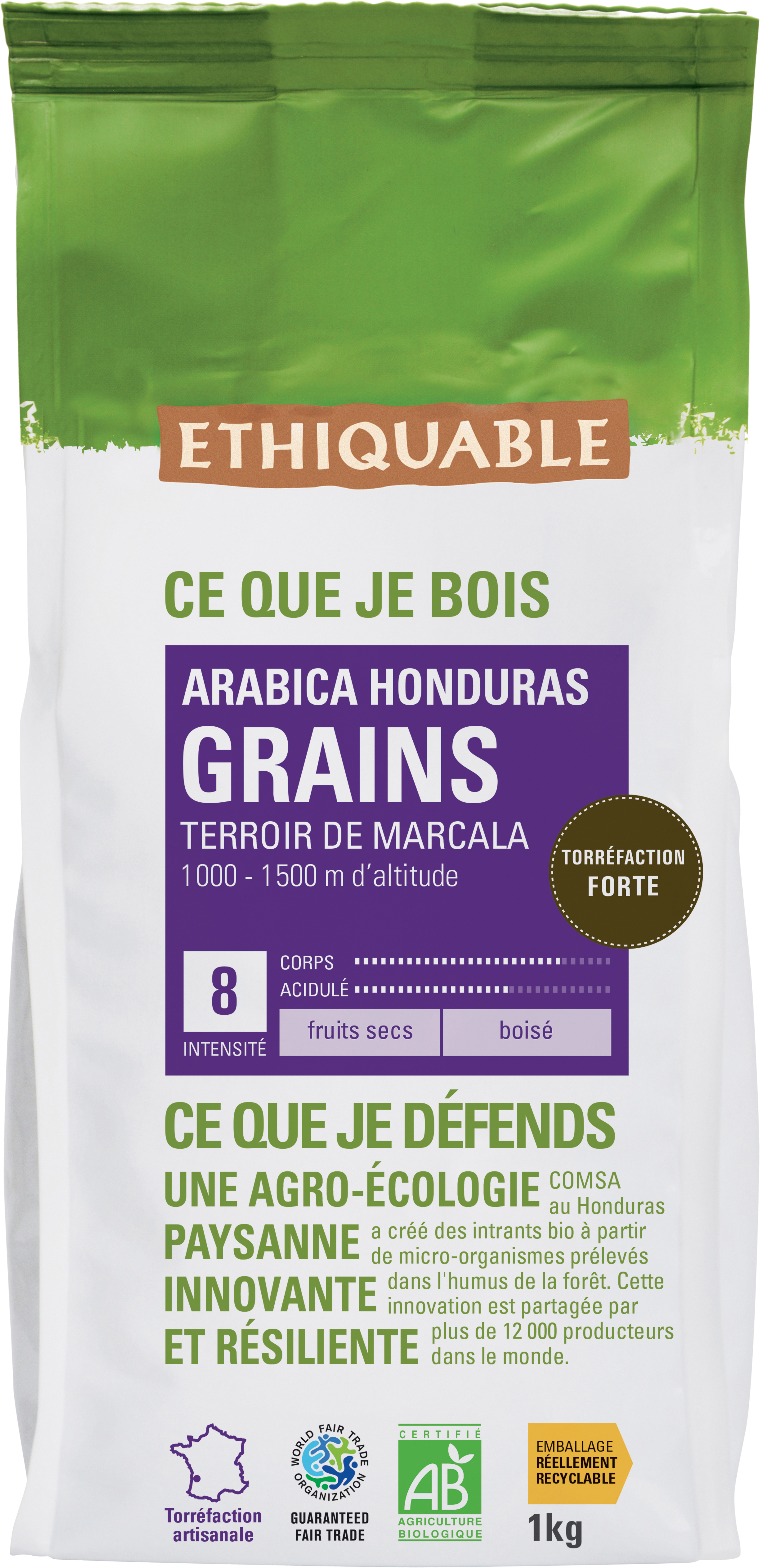 CAFÉ EN GRAINS BIO