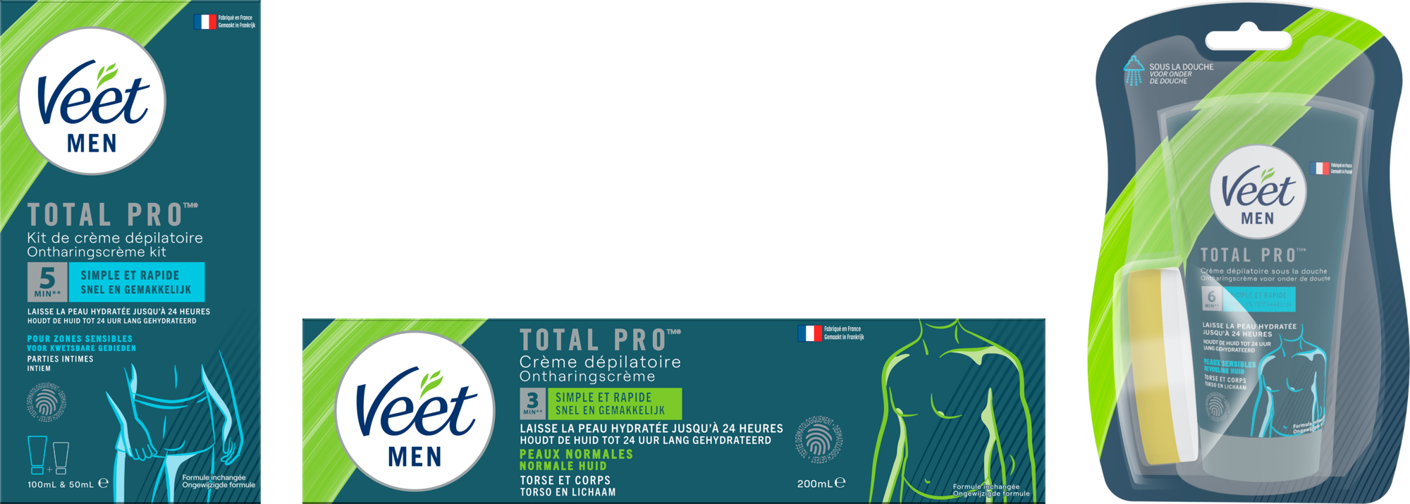SUR LES PRODUITS PRÉSENTS EN MAGASIN DE LA GAMME "VEET MEN"