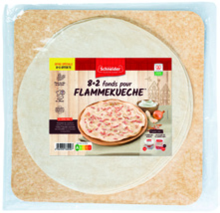 FONDS RONDS POUR FLAMMEKUECHE