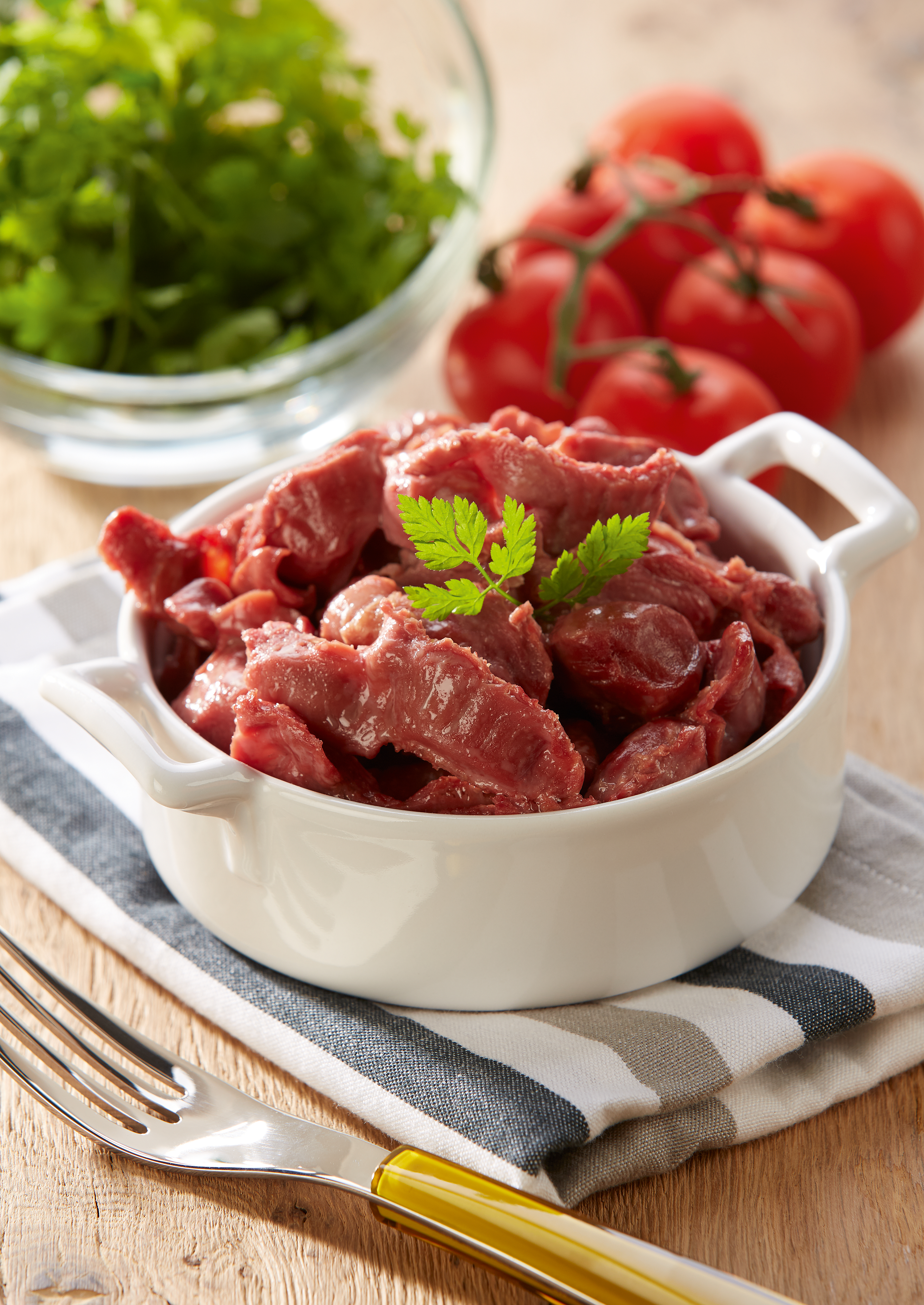 GÉSIERS DE CANARD CONFITS ÉMINCÉS