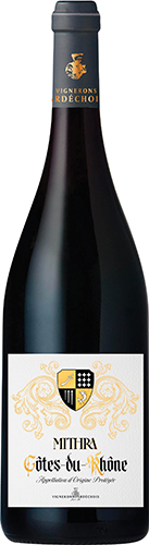 AOP CÔTES-DU-RHÔNE
MITHRA
VIGNERONS ARDÉCHOIS