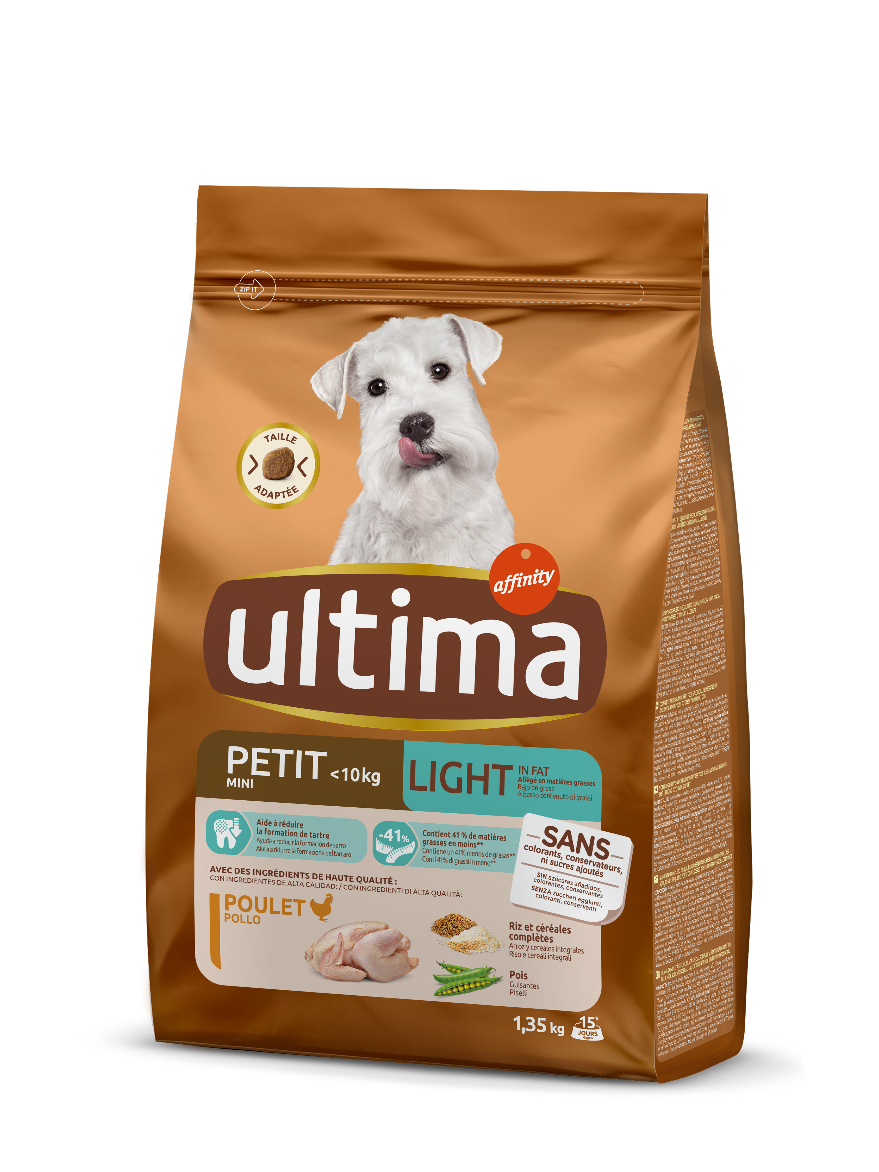 CROQUETTES POUR PETIT CHIEN LIGHT "ULTIMA"