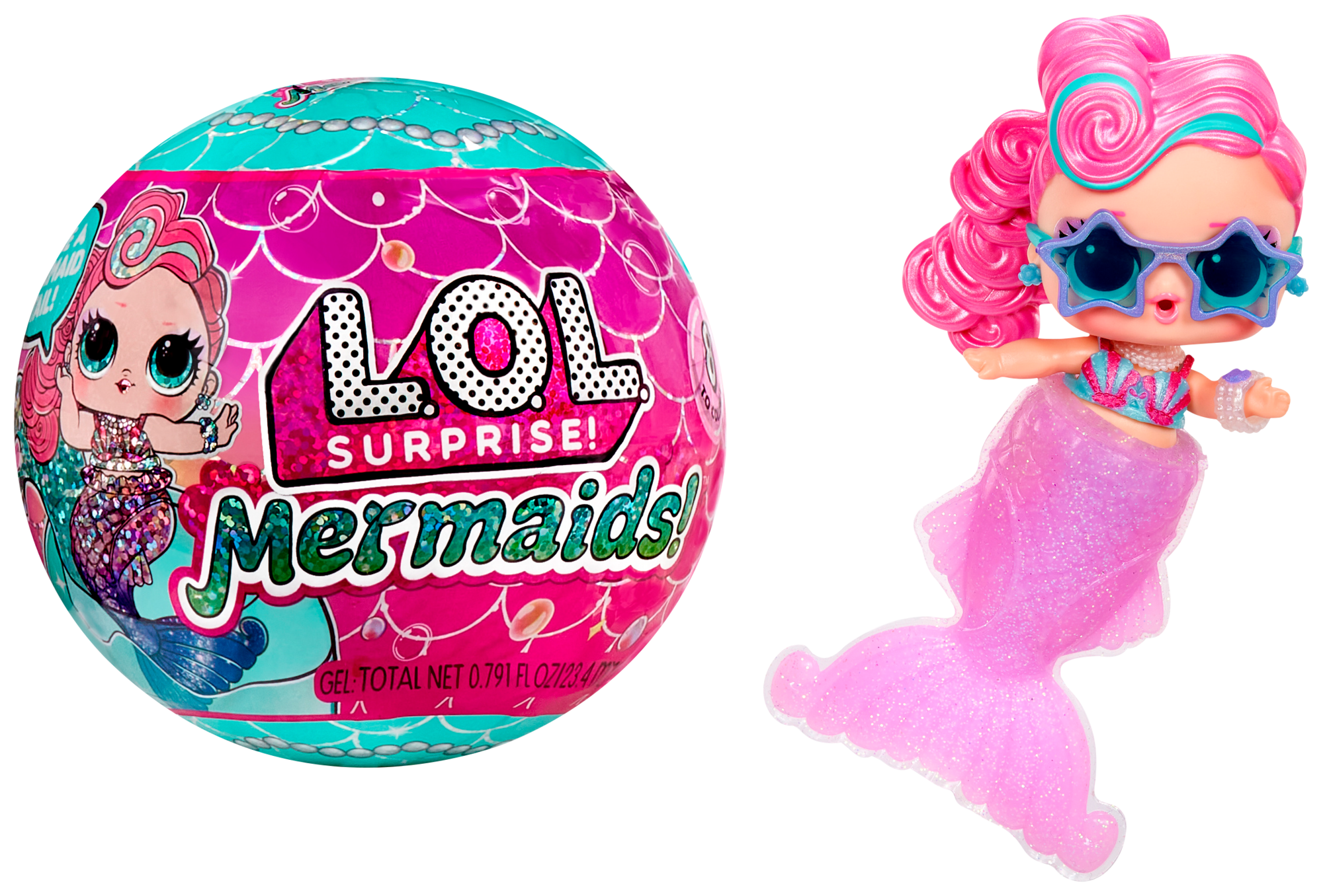 1. L.O.L. SURPRISE Poupée mermaids
2. L.O.L. Surprise poupée hair beads