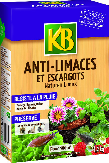 ANTI-LIMACES ET ESCARGOTS 1,2 KG KB JARDIN