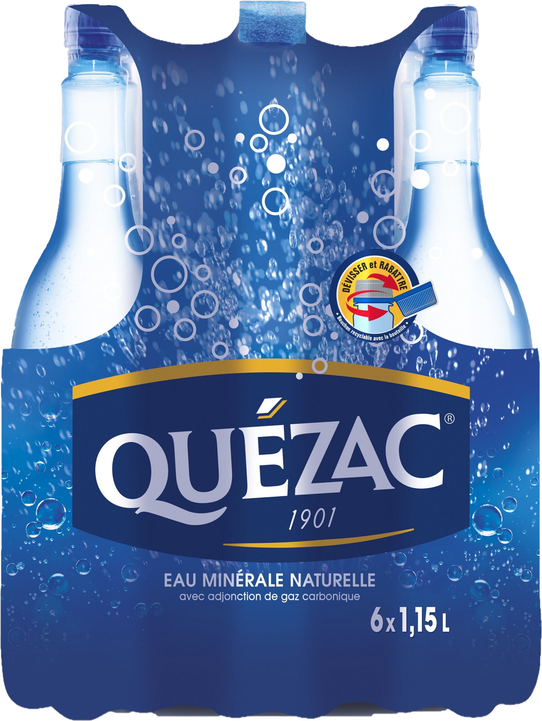 EAU MINÉRALE NATURELLE GAZEUSE