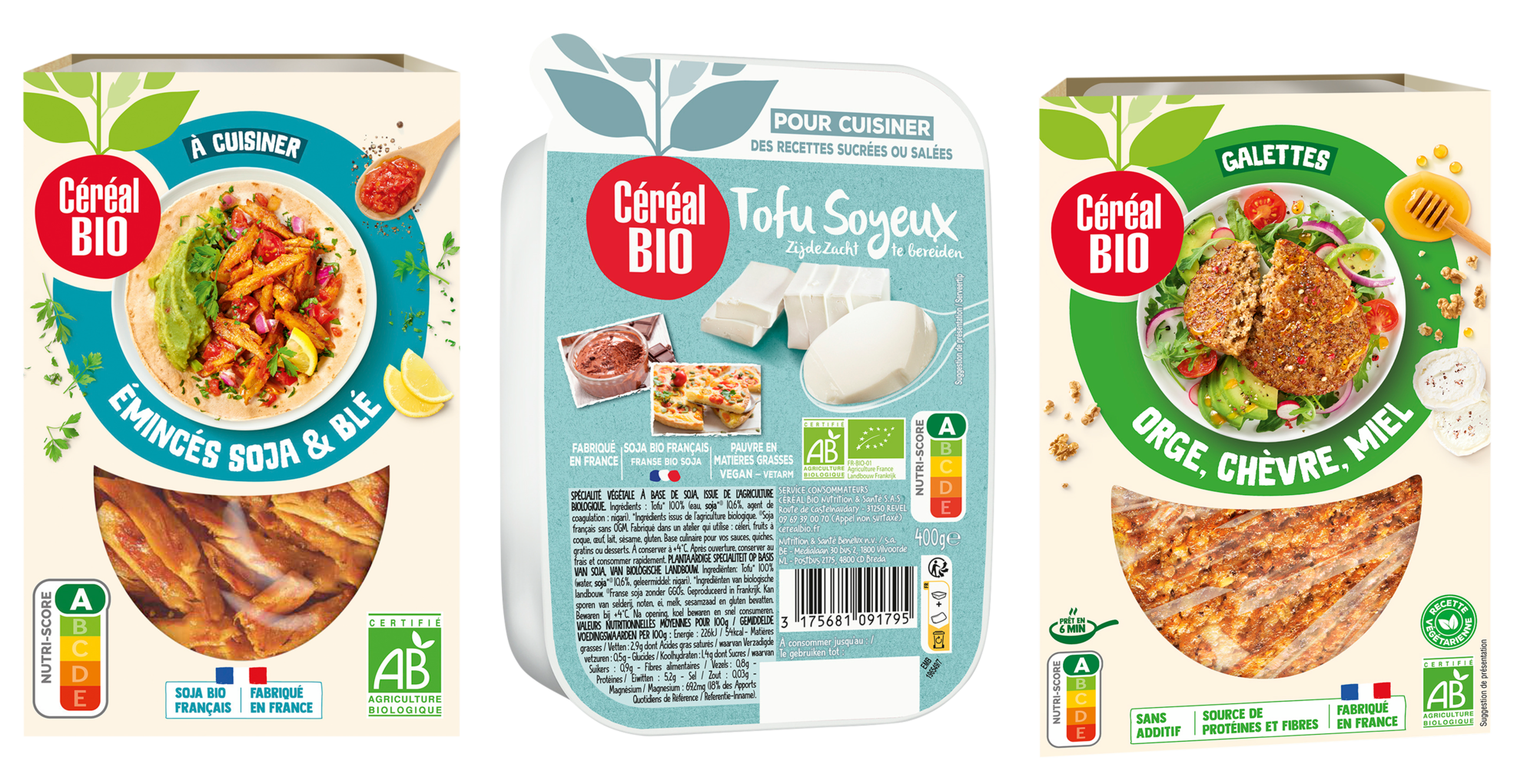 SUR LES PRODUITS PRÉSENTS EN MAGASIN DE LA GAMME CÉRÉAL BIO