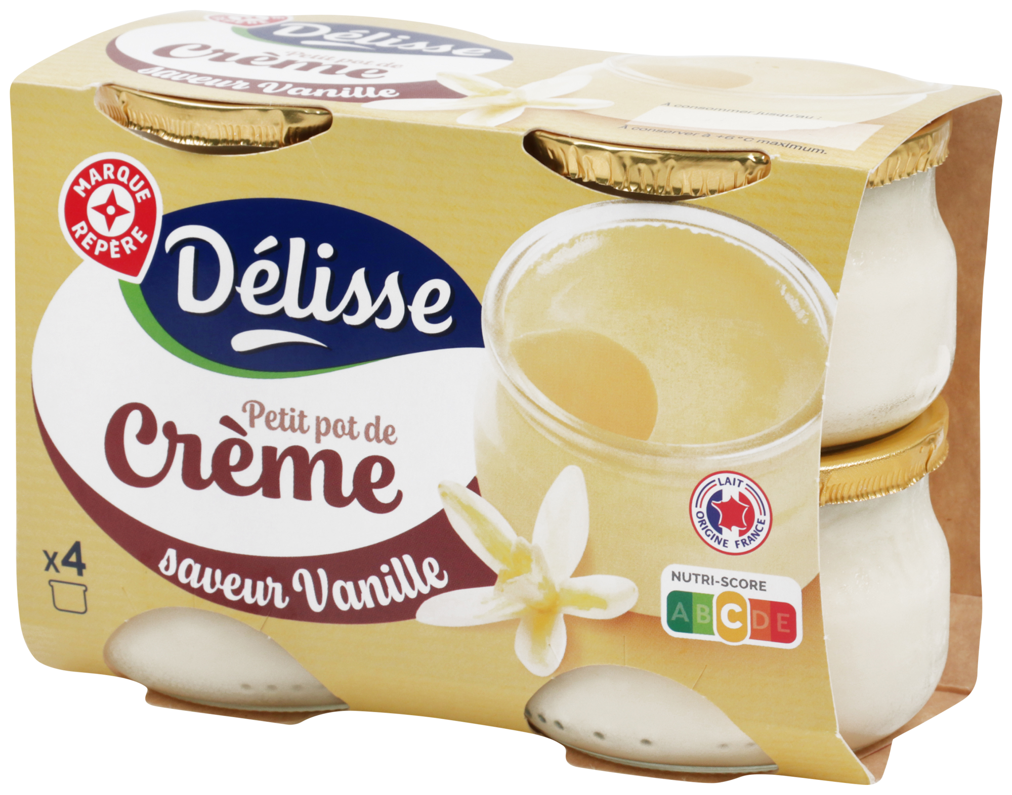 PETITS POTS DE CRÈME SAVEUR VANILLE
