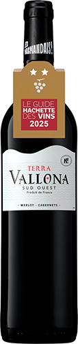 IGP COMTÉ 
TOLOSAN  
TERRA VALLONA
SUD-OUEST 
MERLOT CABERNETS 2023
