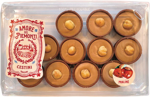 CESTINI LAIT NOISETTES PRALINÉ