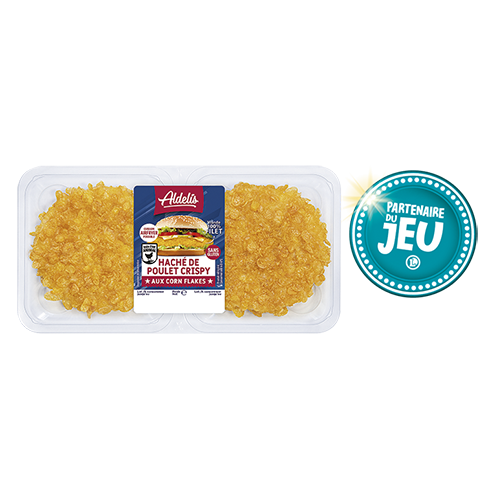 HACHÉ DE POULET CRISPY X2