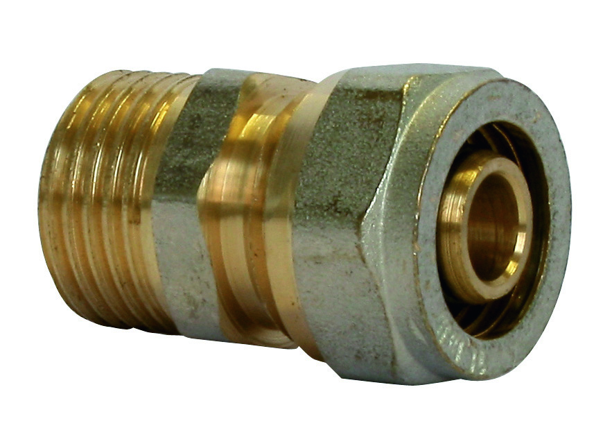 RACCORD À COMPRESSION DROIT MÂLE