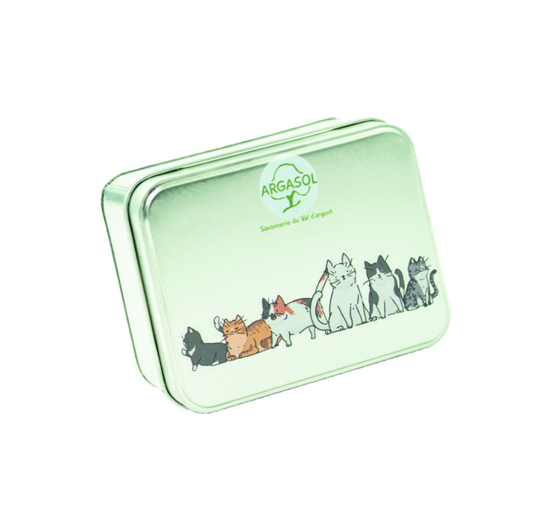 BOÎTE À SAVON CIGOGNE OU CHATS