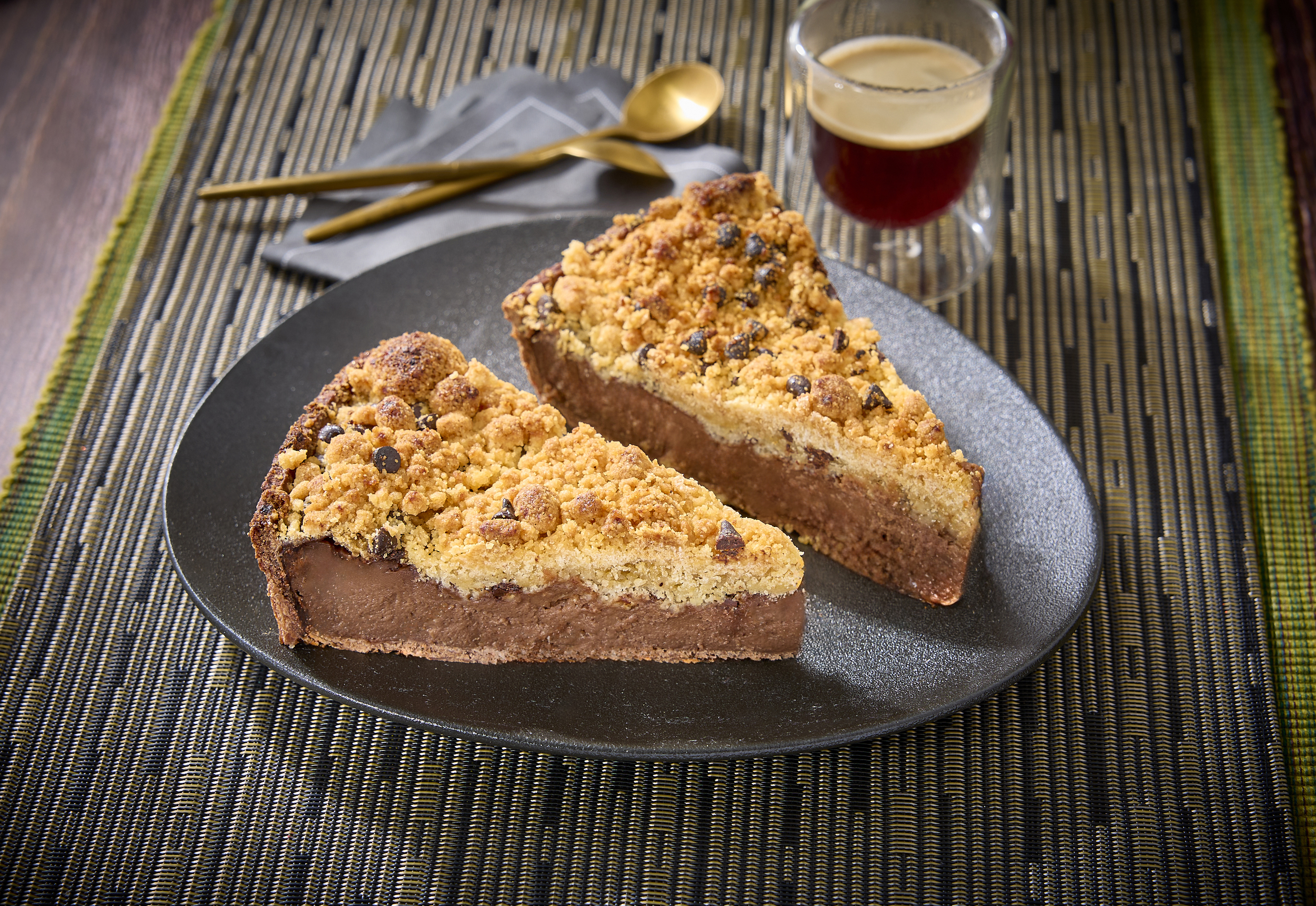 2 PARTS DE FLAN COOKIE