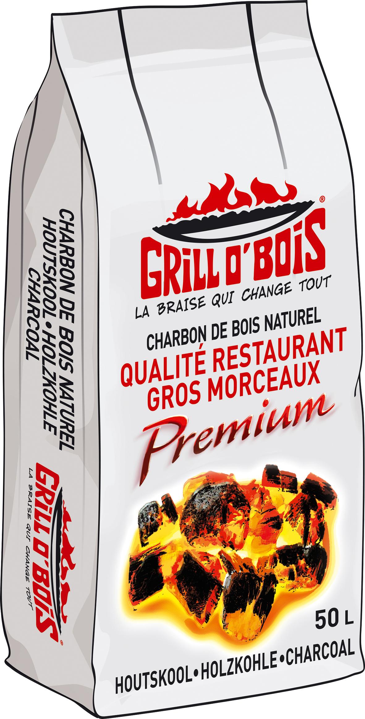 charbon de bois premium