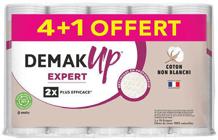 COTON À DÉMAQUILLER EXPERT Demak’Up