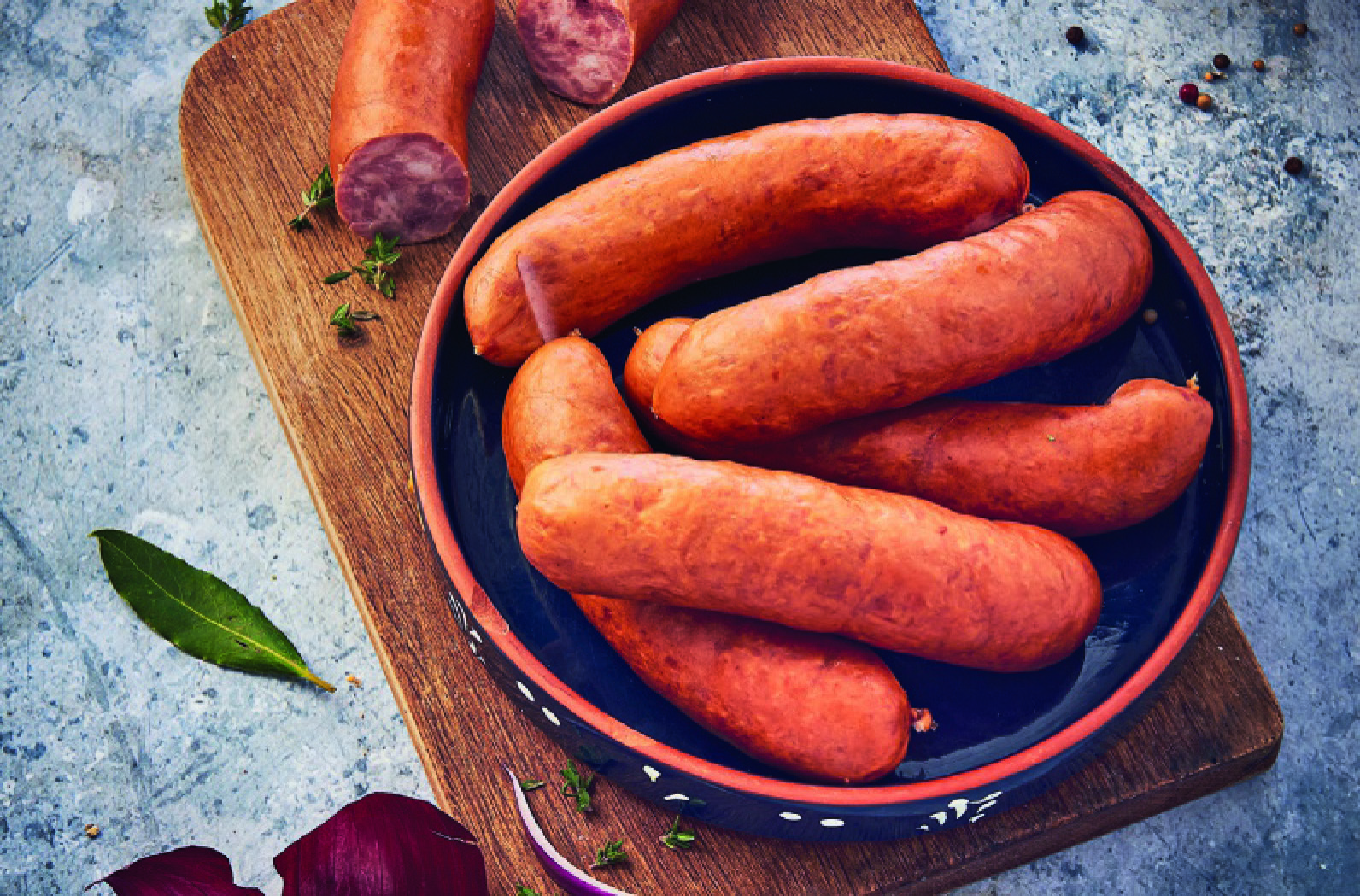 VÉRITABLE SAUCISSE FUMÉE D'ALSACE CUITE SUPÉRIEURE