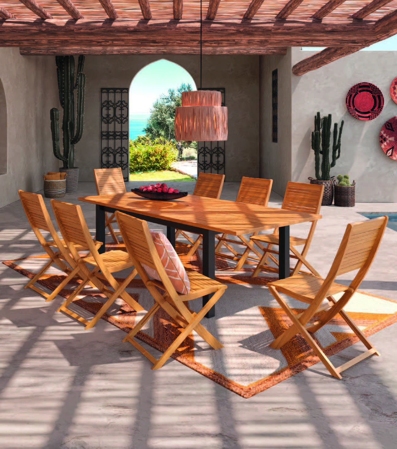 TABLE RECTANGULAIRE EXTENSIBLE