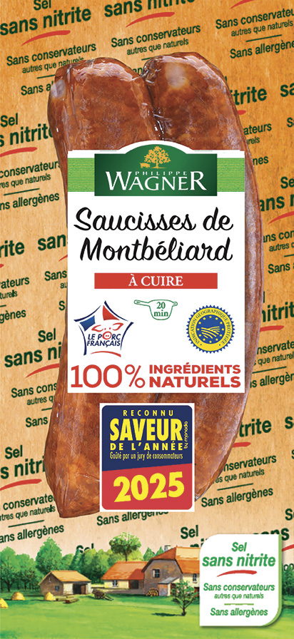 SAUCISSES DE MONTBÉLIARD IGP