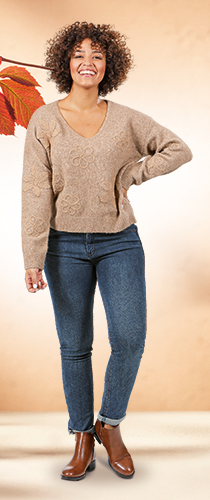 JEAN DROIT + CEINTURE BOHÈME